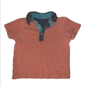 Woolworths Coral Toddler Boy Cotton Polo Shirt